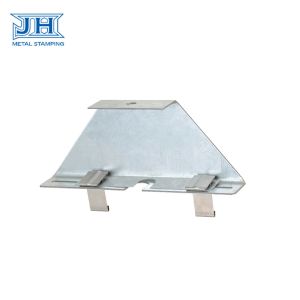 China Stainless Steel Construction Hardware Stamping Fixation Parts / Sheet Bending Clip Part on sale