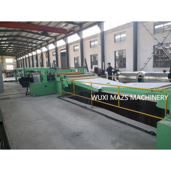 Buy MA 3X1600mm Automation for old-rolled Coil Cut –To-Length Blacking Lines with High-precision at wholesale prices