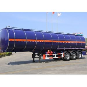 Steel Anti-Corrosion Lining Transport Truck Anton Oil Tank Semi-Trailer for Oil