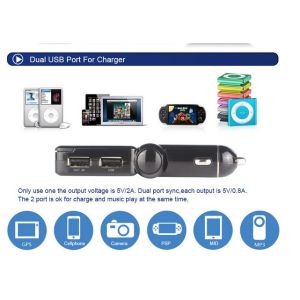 blue-tooth car charger mp3 player