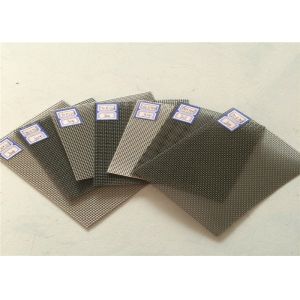Plastic Coated Security Window Screens / Anti Theft Mesh High Impact Strength