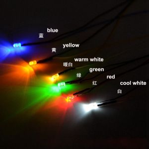 30cm long colors Led light with line DC3V for model train layout architecture