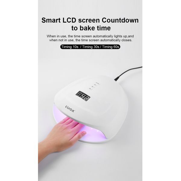 Wattage 56W/28W UV Lamp for Professional Red Light Nail Salon LED Nail Equipment