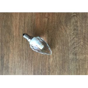 C35 450lm Crystal Led Candle 4.3w Uniform Light Spot For Decorative Lighting