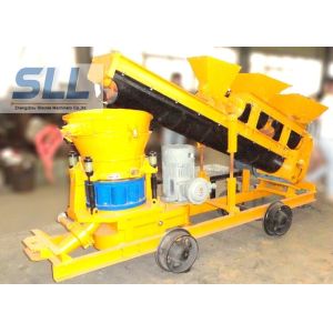 Screw Mixer Concrete Spraying Machine Self Loading Shot Concrete Machine