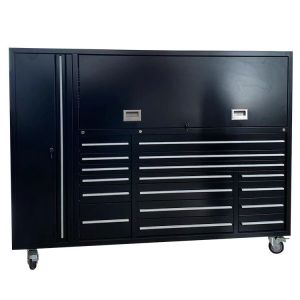 Quality The Ultimate Heavy Duty Cold Rolled Steel Garage Cabinet with Stainless Steel Handles for sale