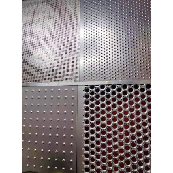 Galvanized Steel Roof Safety Walkway Grating with Round Holes