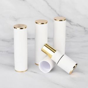 Luxury Wholesale Lipstick Tube Empty Packaging Flat Mouth Seal Ring