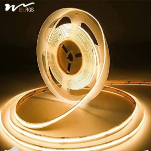 Smart White COB Led Strip Light with App and Remote 227g IP20 3000K Bright Warm White