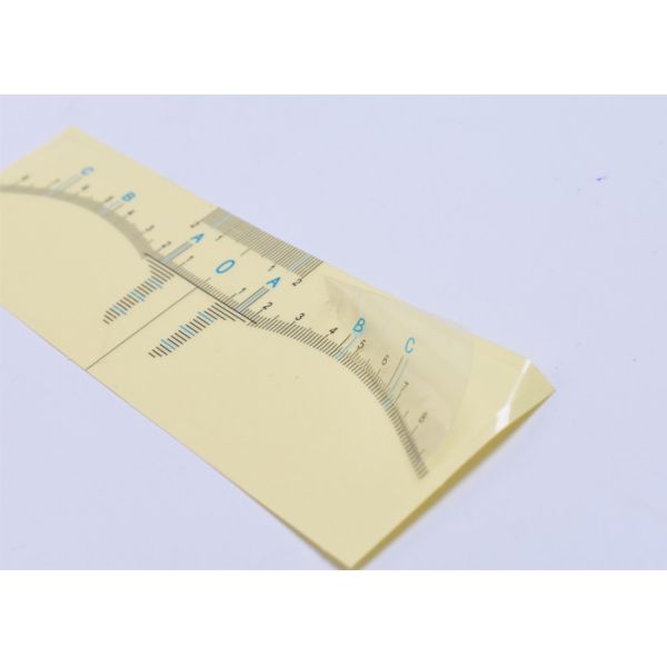 Disposable Eyebrow Sticker Ruler for 3D Tattoo Microblading Eyebrow Shaping and PMU Measuring Tattoo Accessories