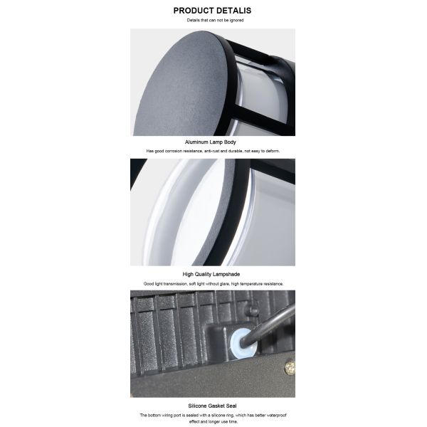 Traditional Landscape Lighting Waterproof LED Outdoor Pillar Light CRI70 For Lawns