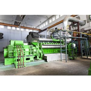 China High Power Hfo Generator 21MW Water Cooled Genset For Continuous Power Supply on sale