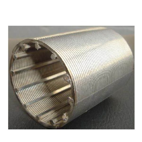 Industrial Stainless Steel Wedge Wire Mesh Cylinder Johnson Filter Screen