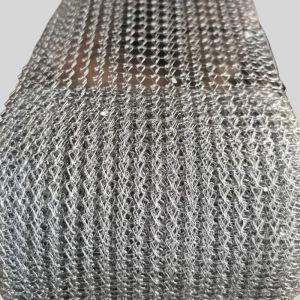 Reusable Insulation Blanket Knitted Wire Mesh Customized Easy Fabrication