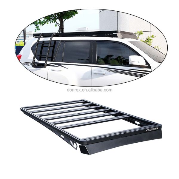 Mount Landcruzer 1997 2017 Toyota Tundra Crew Cab Roof Rack in Black 2110x1195x4