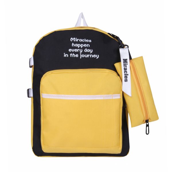 New fashion women's backpack durable zipper backpack joker vertical square women's bag wholesale