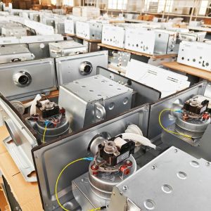 32kw Wall Mount Gas Boiler Green Shell Domestic Condensing Boilers