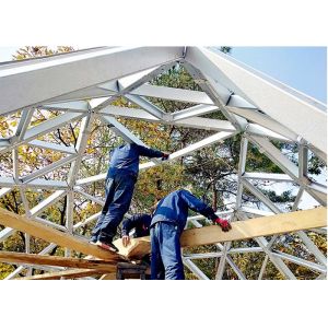 Light Gauge Steel Structure Dome Home Prefab Garden Studio Tree House