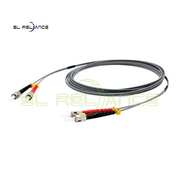 FTTB FTTX Indoor 2.0mm Fiber Optic Patch Cords ST To ST Fiber Jumper