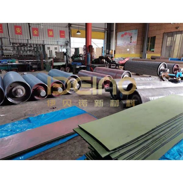 Wear Resistant Roller Ceramic Lagging Sheet Ceramic Rubber Lagging