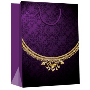 China Jewelry Carry Paper Gift Bags for Jewelry Shops on sale