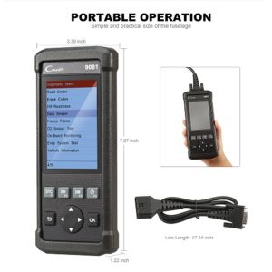 Creader 9081 2018 Launch OBDII Scanner Creader 9081 code reader Scanner With Air