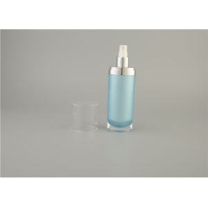 Oval Shape Acrylic Lotion Bottle Plastic Cosmetic Packaging Shangyu Plastic