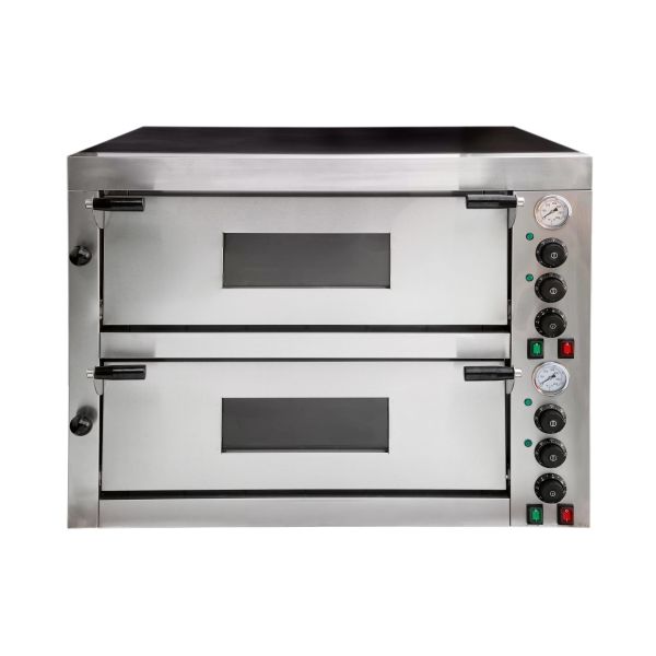 Buy Multifunctional Commercial Pizza Oven 2 Decks Mechanical Timer Control at wholesale prices