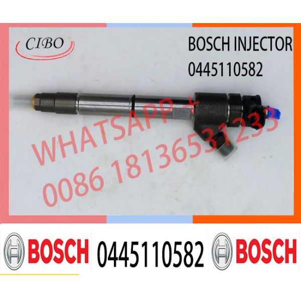 Genuine common rail fuel injector 0445110581 0445110582 for HYUNDAI KIA D4HA 2.0L VGT EURO 6 33800-2F600