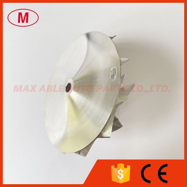 GT3795 67.77/94.00mm 6+6blades slimnose Turbo milling/aluminum 2618/billet compressor wheel for Chevy 6.6L PowerMax