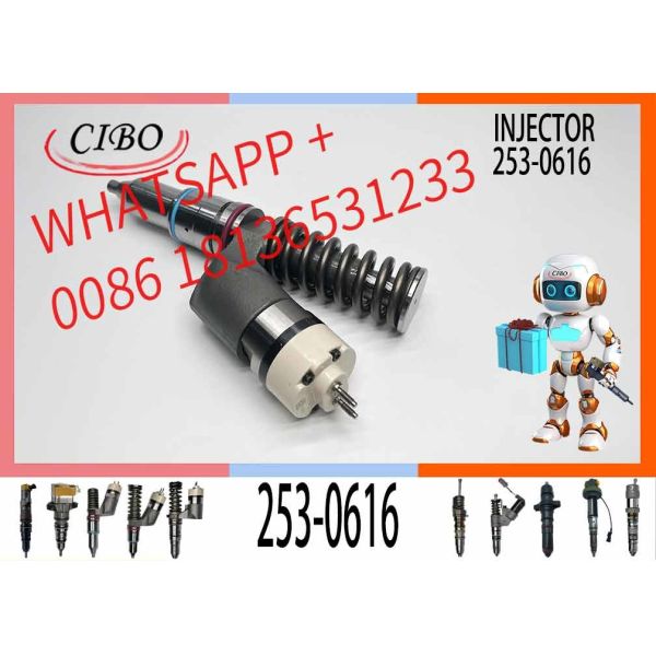 Buy China big factory good price c15/c18 bebe4d25001 253-0616 Fuel injector supplier at wholesale prices