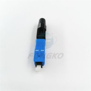 55mm UPC Fast Optical SM Fiber Connector SX Core SC/UPC