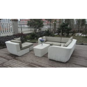 6pc PE rattan beach sofas