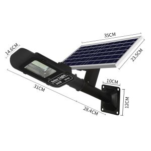 High Power IP65 300W Solar Street Light Post , Solar Powered Street Lamp Posts
