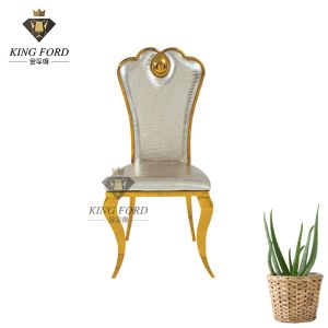 China KINGFORD Stainless Steel Wedding Chair For Dining 43*50*90cm on sale