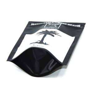 Custom Aluminum Foil Plastic Pouches Packaging , 300g Stand Up Coffee Bags With