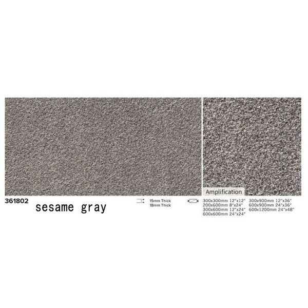 Buy Flamed Surface Outdoor Clay Paving Tile 600x1200mm 15mm at wholesale prices