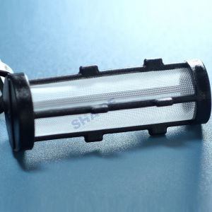 Precision Injection Molded Plastic Parts With Mesh Filters Elements Mesh Inserts