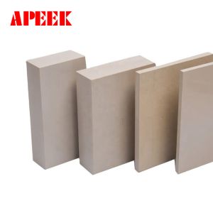 Quality Natural Polyetheretherketone PEEK Resin Engineering Plastics Sheet Plate 6mm-10mm for sale