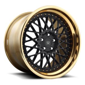 China 2-PC Aluminum Alloy 6061-T6 Audi RS4 Wheels 5x112 on sale