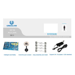 6/12/18 Zones Door Frame Metal Detector , Security Body Scanner For Security