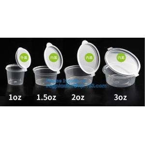 Disposable mini plastic jelly cup PP sauce cup,PS Sauce Cup,Transparent PP Plastic Square Portion Sampling Sauce Cup wit