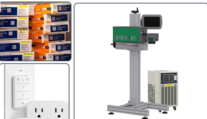 Buy cheap CL600B CO2 Flying Laser Marking Machine Films Foils Flexibility Simple from wholesalers