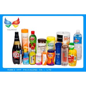 Printable 45mic PVC Shrink Bottle Sleeve Labels Film 1000mm Max Width For