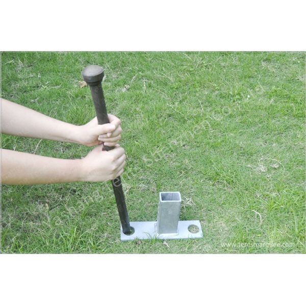Commercial Event Tent Accessories , Tent Anchoring Stakes CE TUV Certification
