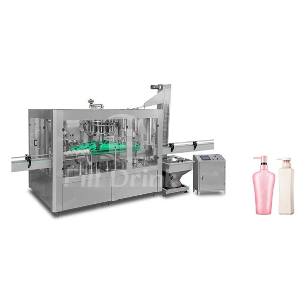 Servo Motor Shampoo Filling Equipment Shampoo Bottle Filling Machine Air