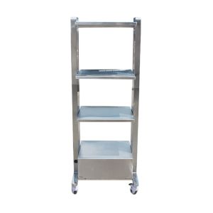 Veterinary 600*650*1580Mm Pet Medical Equipment With Socket Wheels