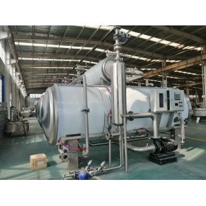 Water Immersion Autoclave For Canned Food Horizontal Pressure Retort Sterilizati
