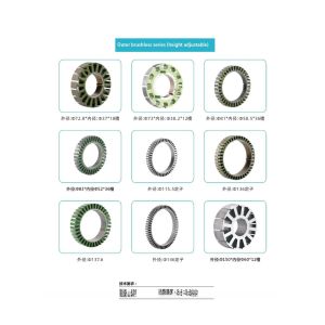 Precision Stator Lamination Stamping Motor Rotor and Stator Lamination Core for
