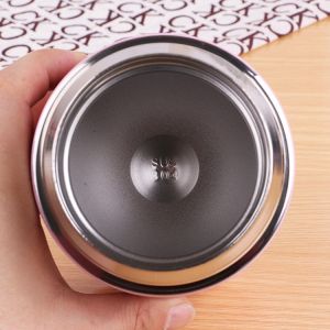Creative Cute food Jar Screw Lid Stainless Steel Insulated Kids Vacuum